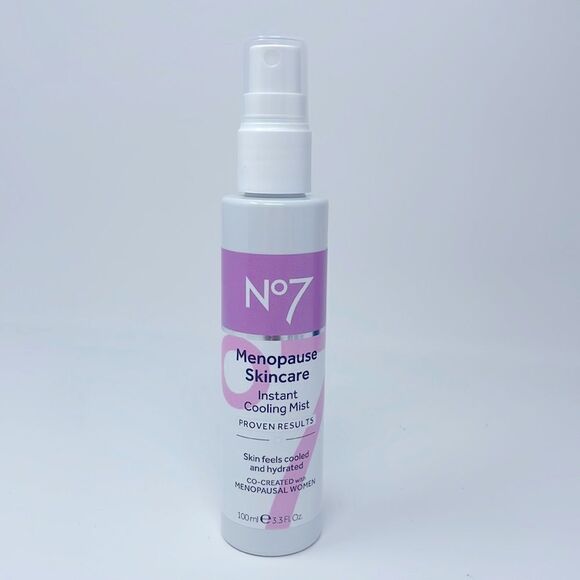No7 Menopause Skincare Instant Cooling Refreshing Mist Spray - Picture 2 of 6